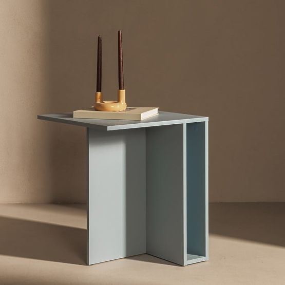 Tavolino Laterale Yaso Blu Gesso