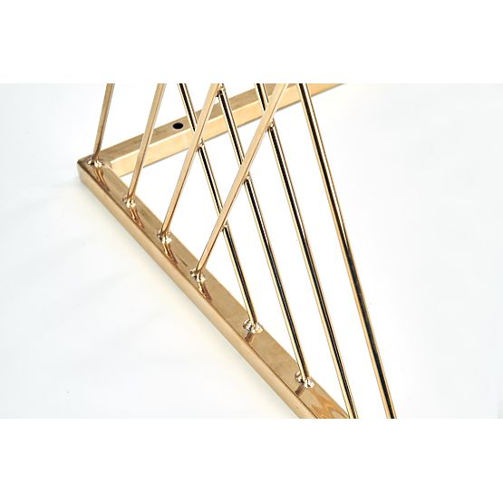 Tavolino NANCY oro / trasparente