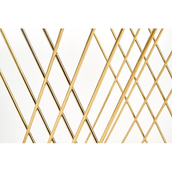 Tavolino NANCY oro / trasparente