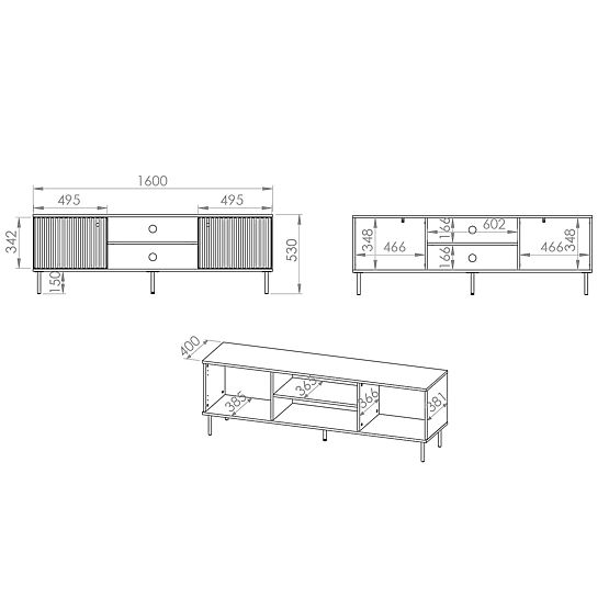 Tavolino TV Sophie - beige