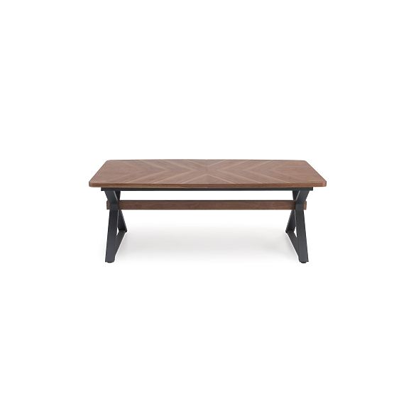 Tavolo allungabile BARON, noce / nero (2p=1ks)