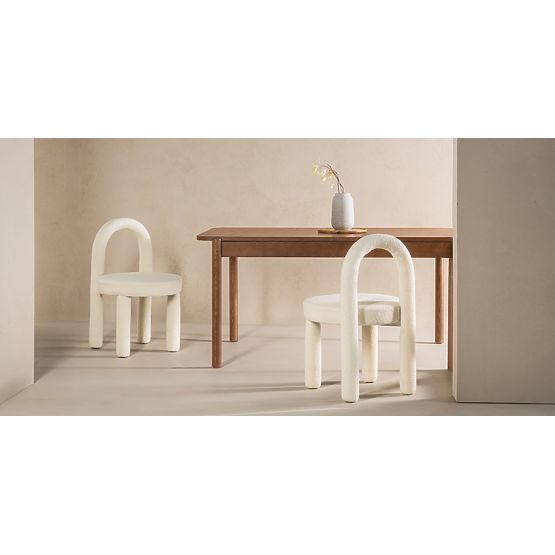 Tavolo allungabile Iselio 160-200 cm, rettangolare, marrone