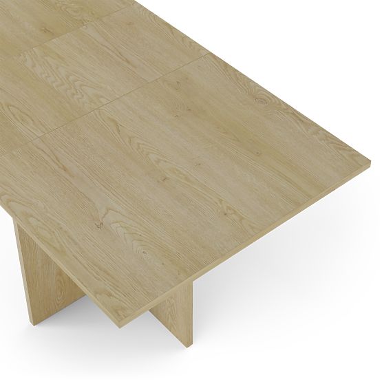 Tavolo allungabile Jose 140-200 cm, rettangolare, Rovere Cremona Torro