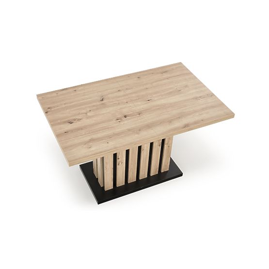 Tavolo allungabile LAMELLO 160-210/90 cm rovere artisan/nero