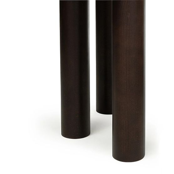 Tavolo allungabile Loa 140-200 cm, impiallacciatura di quercia, noce, legno di faggio, arrotondato