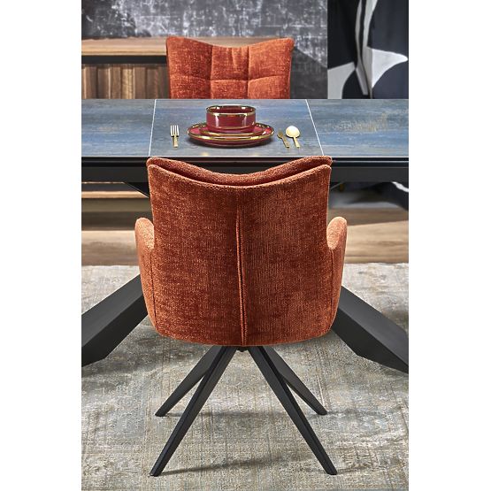 Tavolo allungabile LUCIANO, piano: marmo blu (2p=1ks)