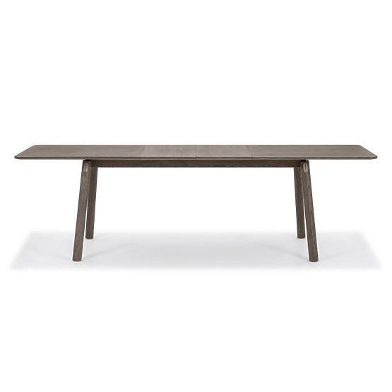 Tavolo allungabile Selvoni 180-260 cm, legno di quercia massiccio, impiallacciatura, espresso