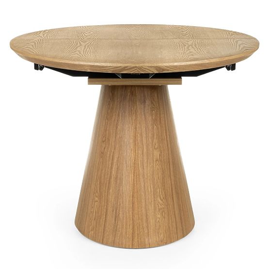 Tavolo allungabile Solan 160-200 cm, ovale, naturale