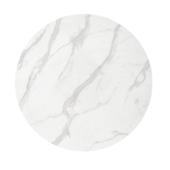 Tavolo CASEMIRO piano - marmo bianco, gamba - oro (2p=1ks)
