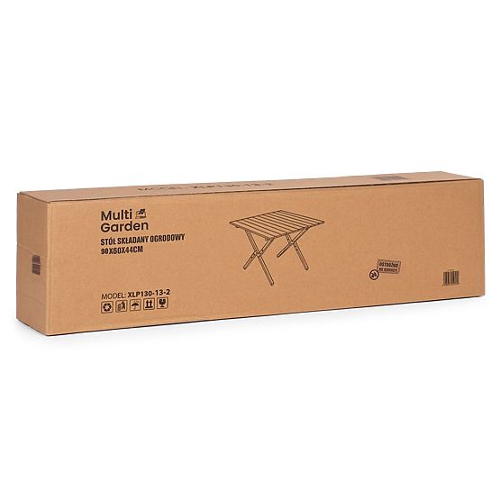 Tavolo da campeggio pieghevole 90x60 cm con borsa MultiGarden