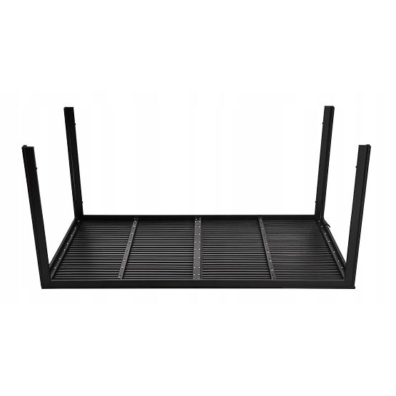 Tavolo da catering da giardino 156 x 78 cm Nero