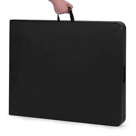 Tavolo da catering pieghevole 180 cm a valigia nero ModernHome