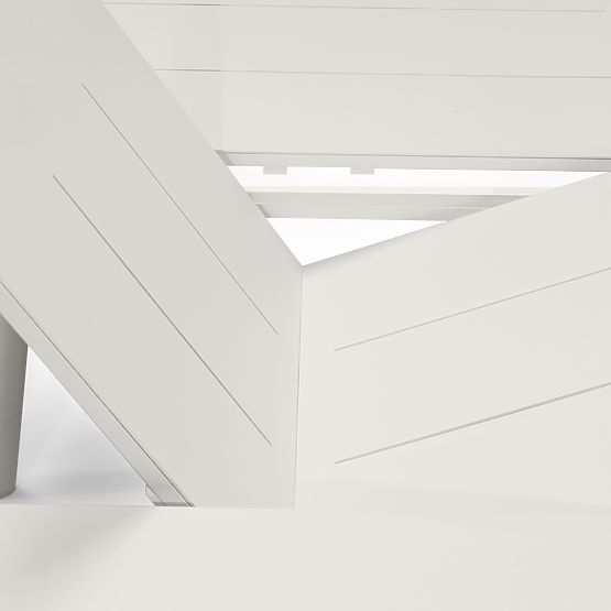 Tavolo da giardino allungabile Marinelli 230-300 cm, in alluminio, beige chiaro