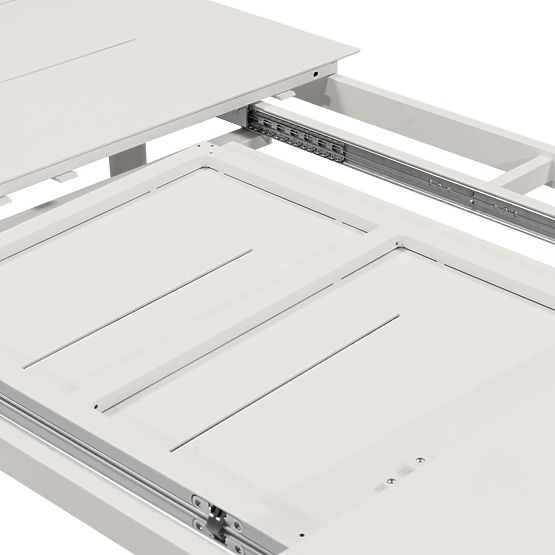 Tavolo da giardino allungabile Marinelli II 230-300 cm, in alluminio, beige chiaro