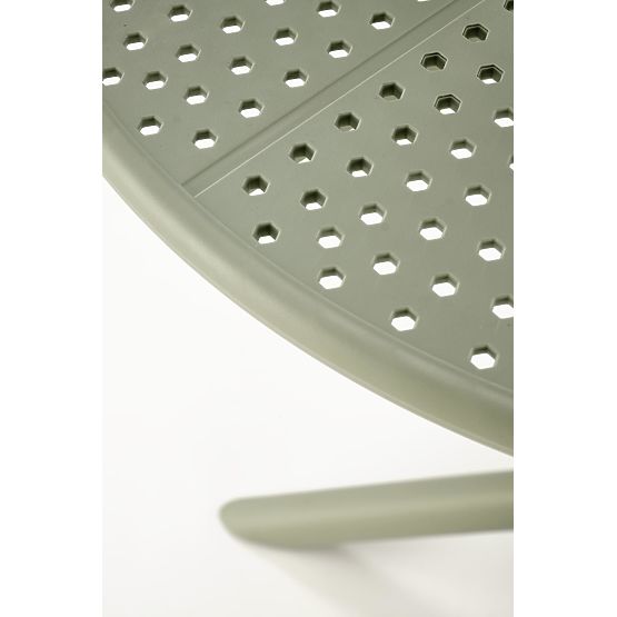 Tavolo da giardino rotondo CALVO - menta