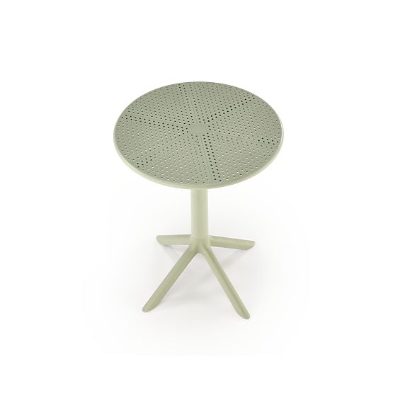 Tavolo da giardino rotondo CALVO - menta