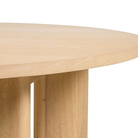 Tavolo da pranzo Bali 120 cm, rotondo, bianco crema