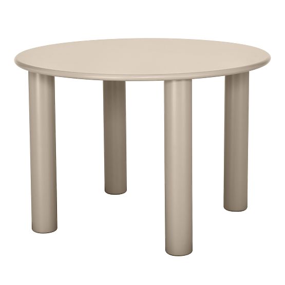 Tavolo da pranzo Joki 110 cm, rotondo, beige scuro