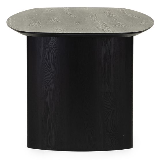 Tavolo da pranzo Oriento 200 cm, ovale, impiallacciatura di frassino