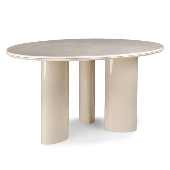 Tavolo da pranzo Rio 160 cm, beige chiaro/marmo