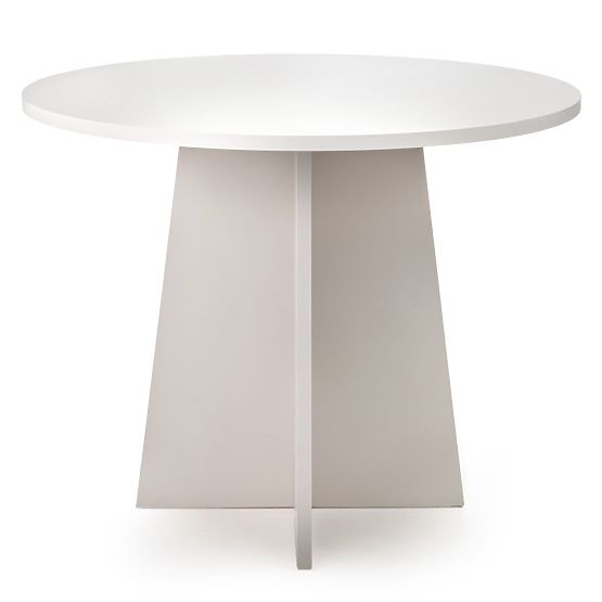 Tavolo da pranzo rotondo Merlo 100 cm, cashmere