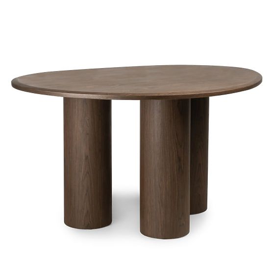 Tavolo da pranzo Vesper 140 cm, noce scuro