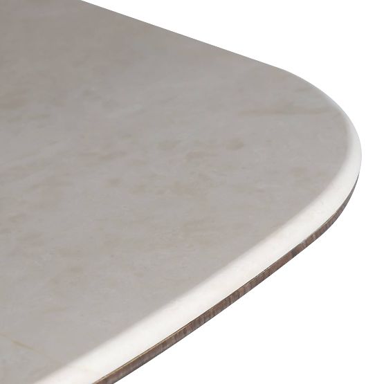Tavolo da pranzo Zorin 200 cm, beige chiaro/marmo