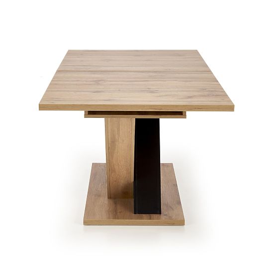 Tavolo estensibile BRANDON 160-200/90 cm rovere wotan/nero