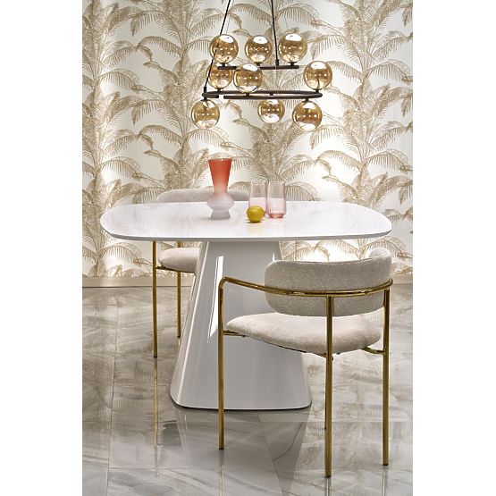 Tavolo FLAVIO bianco (2p=1ks)