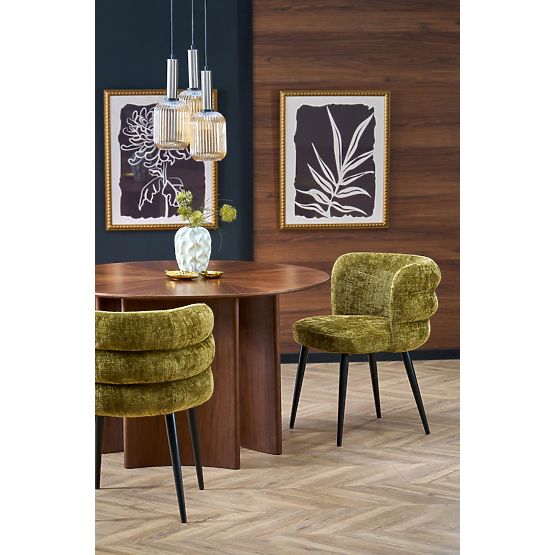 Tavolo rotondo CALDO, noce (2p=1ks)