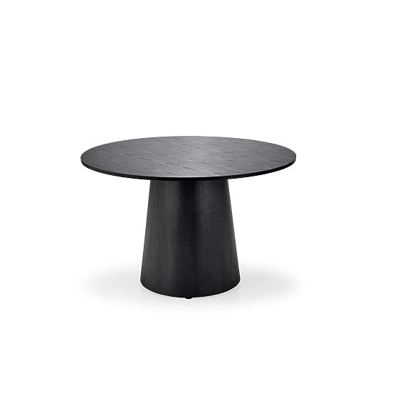 Tavolo rotondo GINTER, nero (2p=1ks)