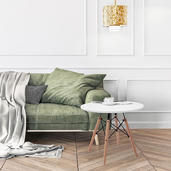 Tavolo rotondo PARIS DTW 60 cm bianco