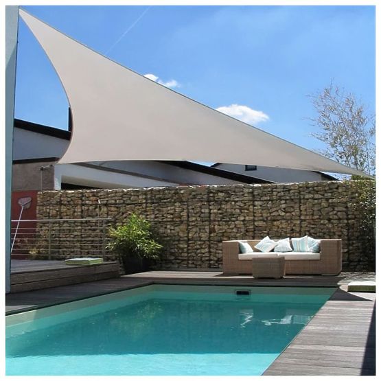 Telo impermeabile per tenda da sole 5x5x5m ModernHome - grigio