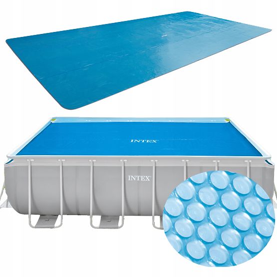Telo solare per piscina con telaio 488x244cm INTEX 28029
