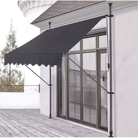 Tenda da balcone con altezza regolabile, impermeabile con manovella manuale