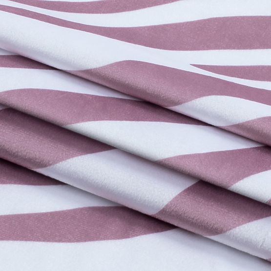 Tenda FUN colore rosa con stampa a motivo animale stile tropicale occhielli metallici argentati