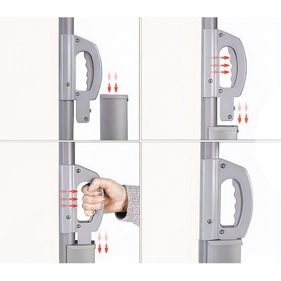 Tenda pieghevole 300x200 cm paravento laterale per giardino e terrazza beige