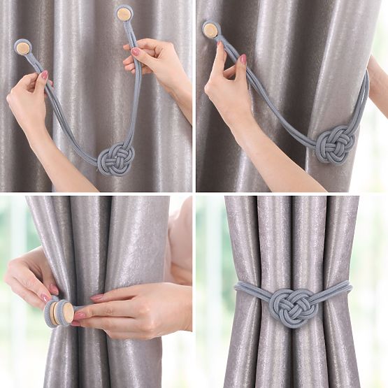 Tende - accessori EDMONTON colore grigio ameliahome