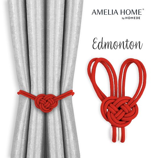 Tende - accessori EDMONTON colore rosso ameliahome