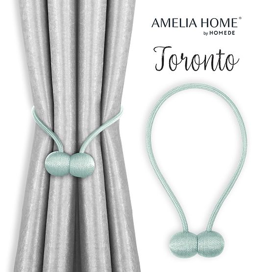 Tende - accessori TORONTO colore azzurro ameliahome