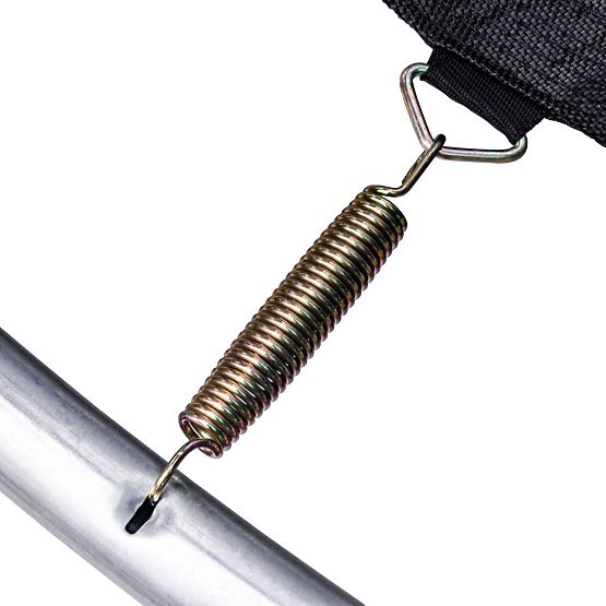 Trampolino da giardino con rete esterna diametro 10 ft 304-312 cm + scala