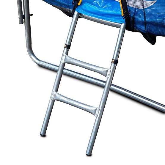 Trampolino da giardino con rete esterna diametro 8 ft 244-252 cm + scala