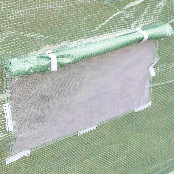 Tunnel in pellicola - serra da giardino - 3x6 m