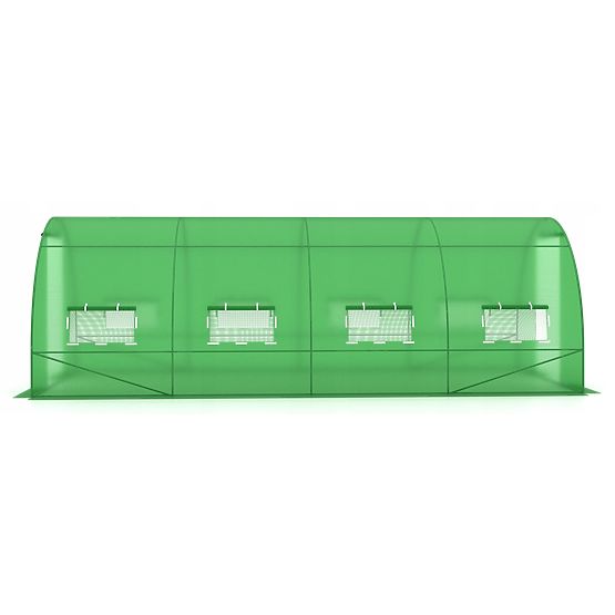 Tunnel in pellicola - serra da giardino - 3x6 m