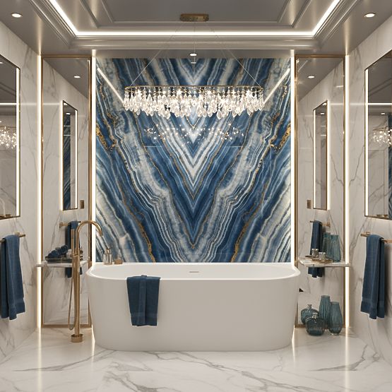 Vasca da bagno acrilica OLIMPIA 170 cm a parete