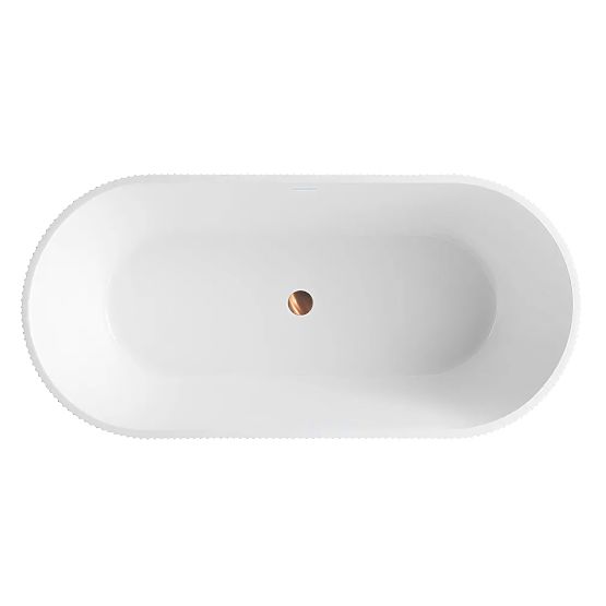 Vasca da bagno autoportante in acrilico OFELIA 170