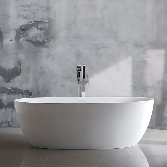 Vasca da bagno autoportante in acrilico ROMA 170