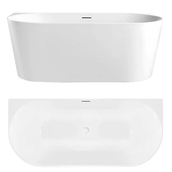 Vasca da parete CAPRI SLIM 170 cm