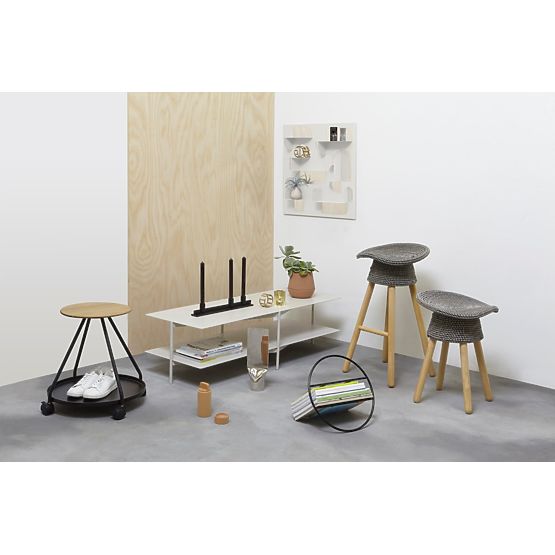 Vaso da fiori PLEATED umbra