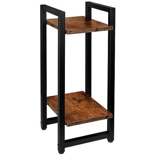 Vaso sospeso nero Lupin Rustic rovere antico